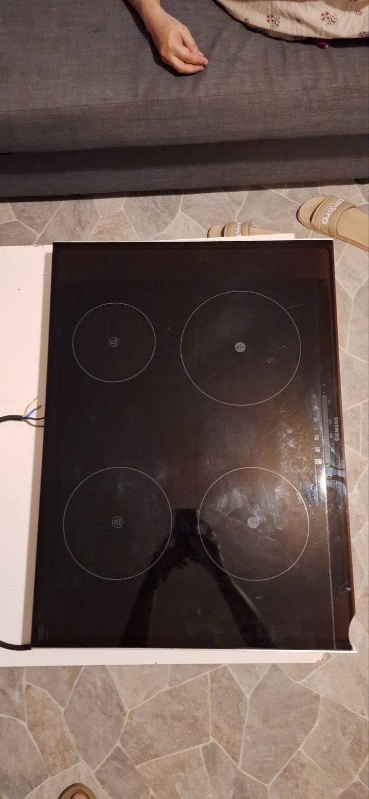 Siemens Inductiekookplaat EH775FE27E/01 - 4 zones, Ophalen, Gebruikt, 4 kookzones, Inbouw