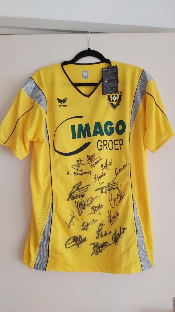 Gesigneerd VVV-Venlo Thuisshirt - Nieuw met kaartjes, Sport en Fitness, Maat L, Ophalen of Verzenden, Nieuw, Shirt