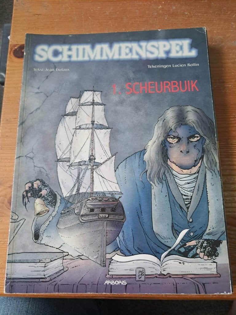 Schimmenspel compleet, Complete serie of reeks, Jean Dufaux, Ophalen, Gelezen