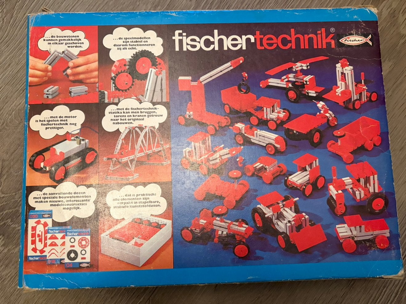 Fischertechnik basis bouw doos, Ophalen of Verzenden