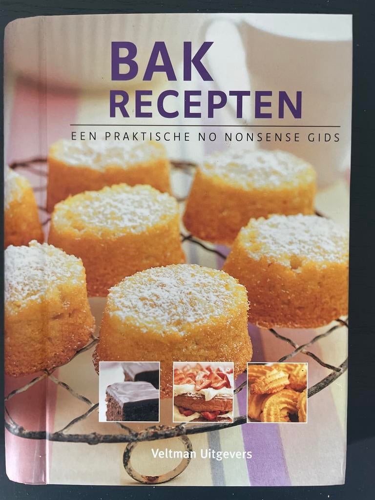 Bak Recepten: Een Praktische No Nonsense Gids, Ophalen of Verzenden, Zo goed als nieuw, Overige gebieden, Taart, Gebak en Desserts
