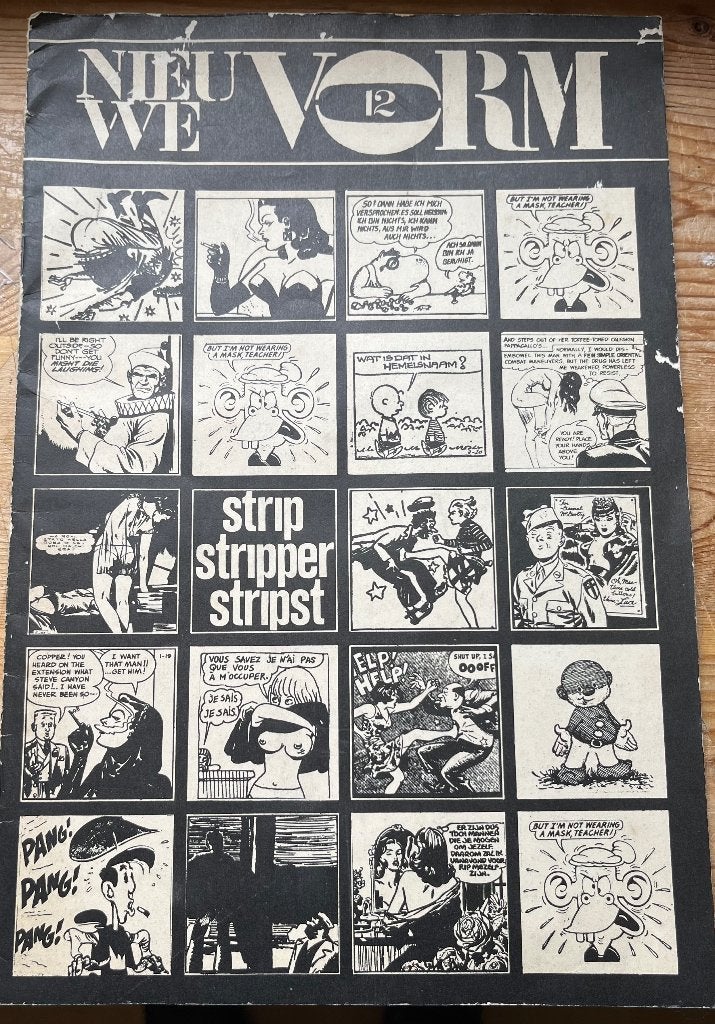 Uitgave stripblad Nieuwe vorm, Verzamelen, Tijdschriften, Kranten en Knipsels, Ophalen of Verzenden, 1960 tot 1980, Nederland