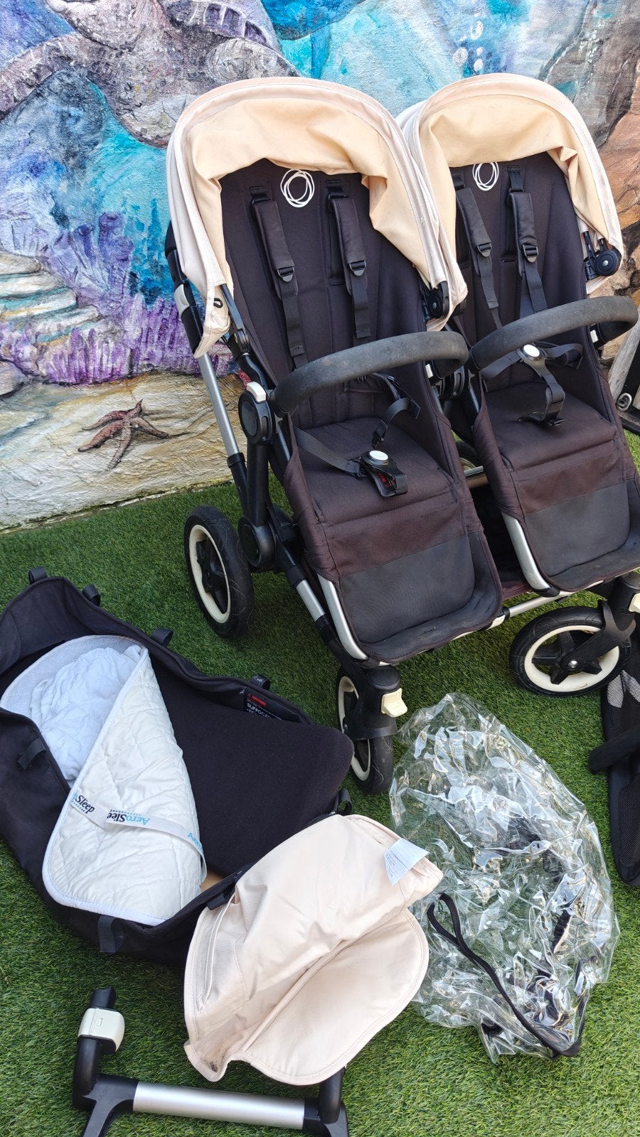 Bugaboo Donkey Duo [complete set], Gebruikt, Bugaboo, Duowagen, Ophalen