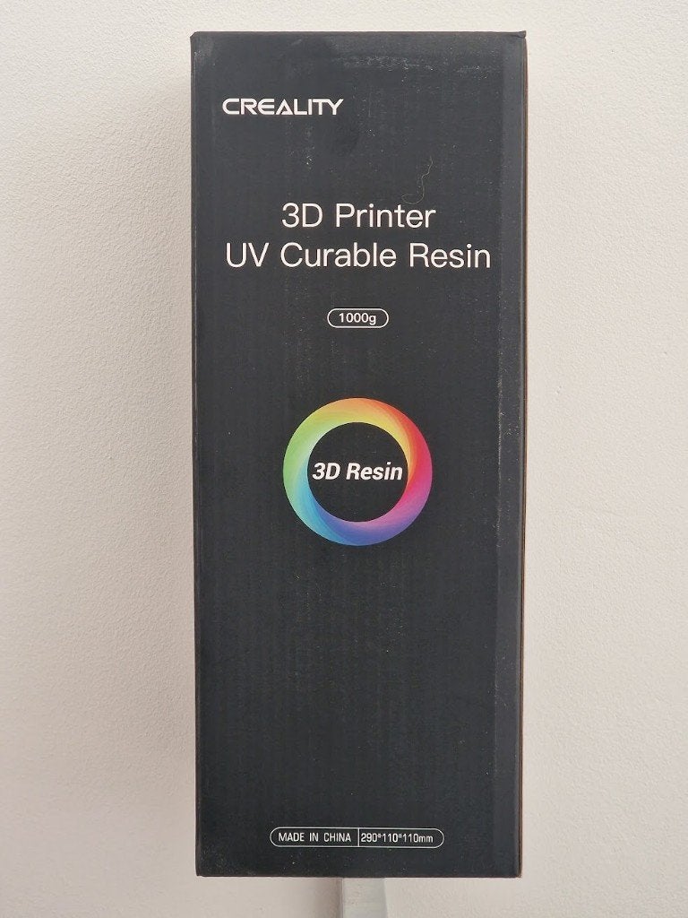 Creality Standard Resin Plus 1KG Zwart, Ophalen of Verzenden, Nieuw, Resin/hars