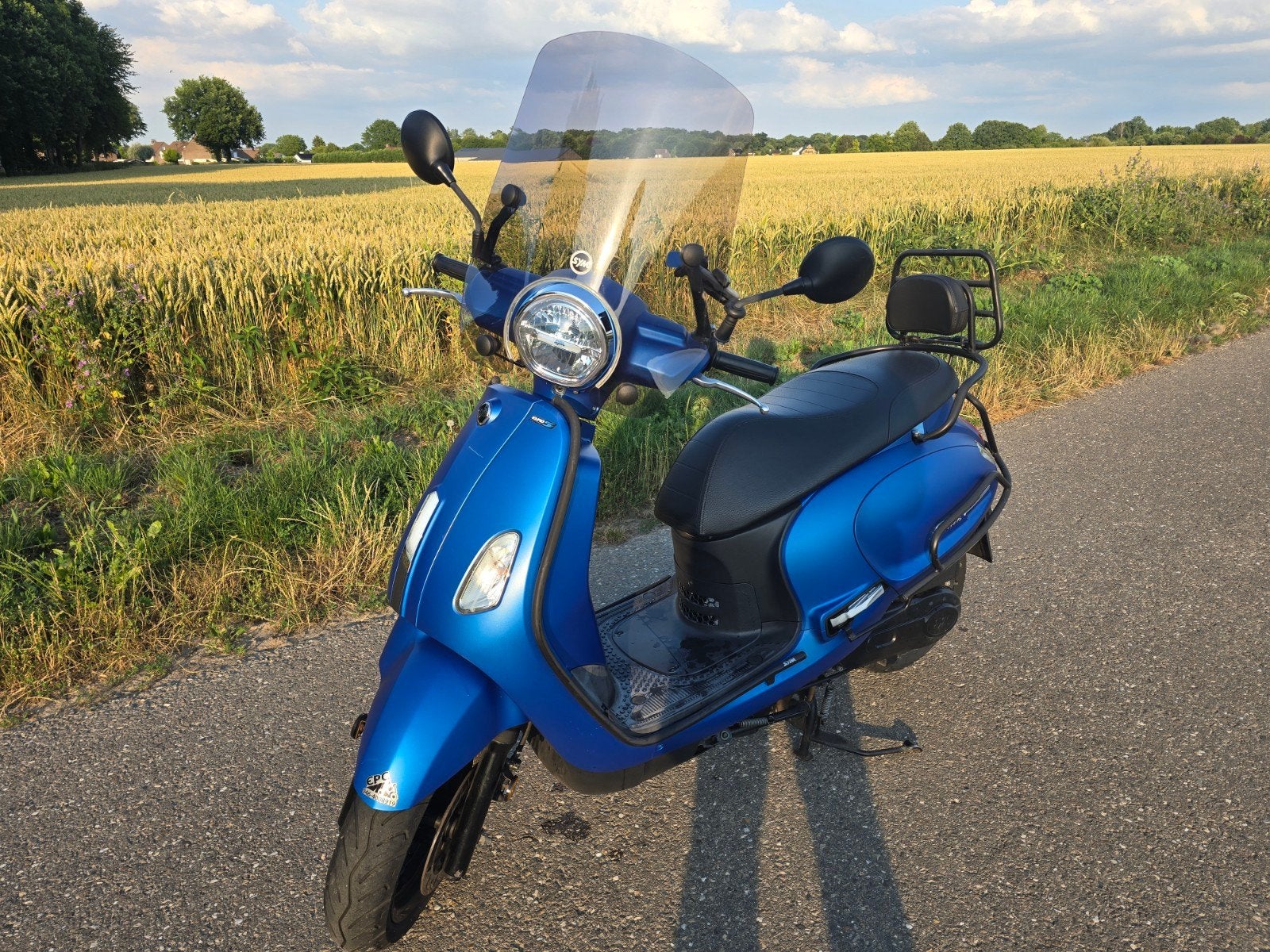 Sym Fiddle 4 uit 2022 - Volledige historie, alarm 4520KM, Ophalen, Gebruikt, SYM, Benzine
