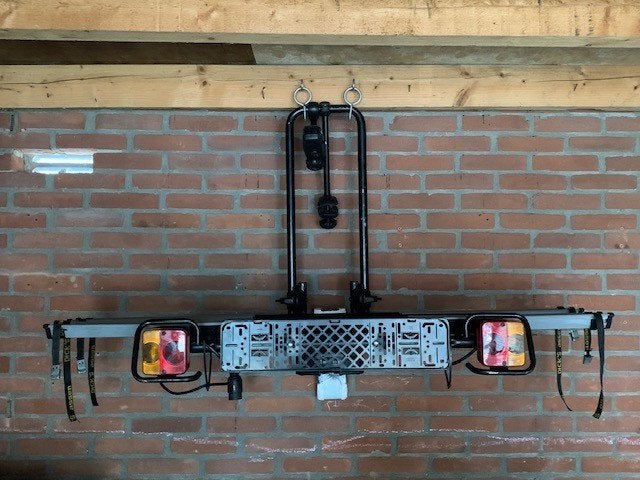 Thule fietsen drager voor 2 fietsen, Auto diversen, Ophalen, 2 fietsen, Gebruikt, Trekhaakdrager