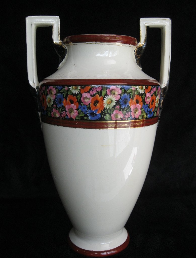 CH. CATTEAU urn VAAS  Boch La Louviere Keramis, Antiek en Kunst, Ophalen