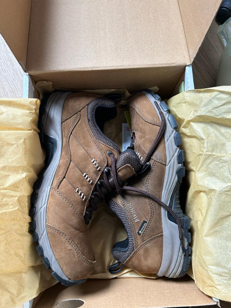 Meindl Philadelphia GTX bruin 7/40,5 wandelschoenen, Bruin, Zo goed als nieuw, Wandelschoenen, Ophalen of Verzenden