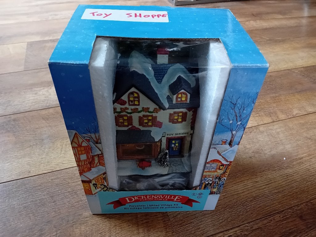Dickensville kersthuisje, Ophalen of Verzenden, Zo goed als nieuw