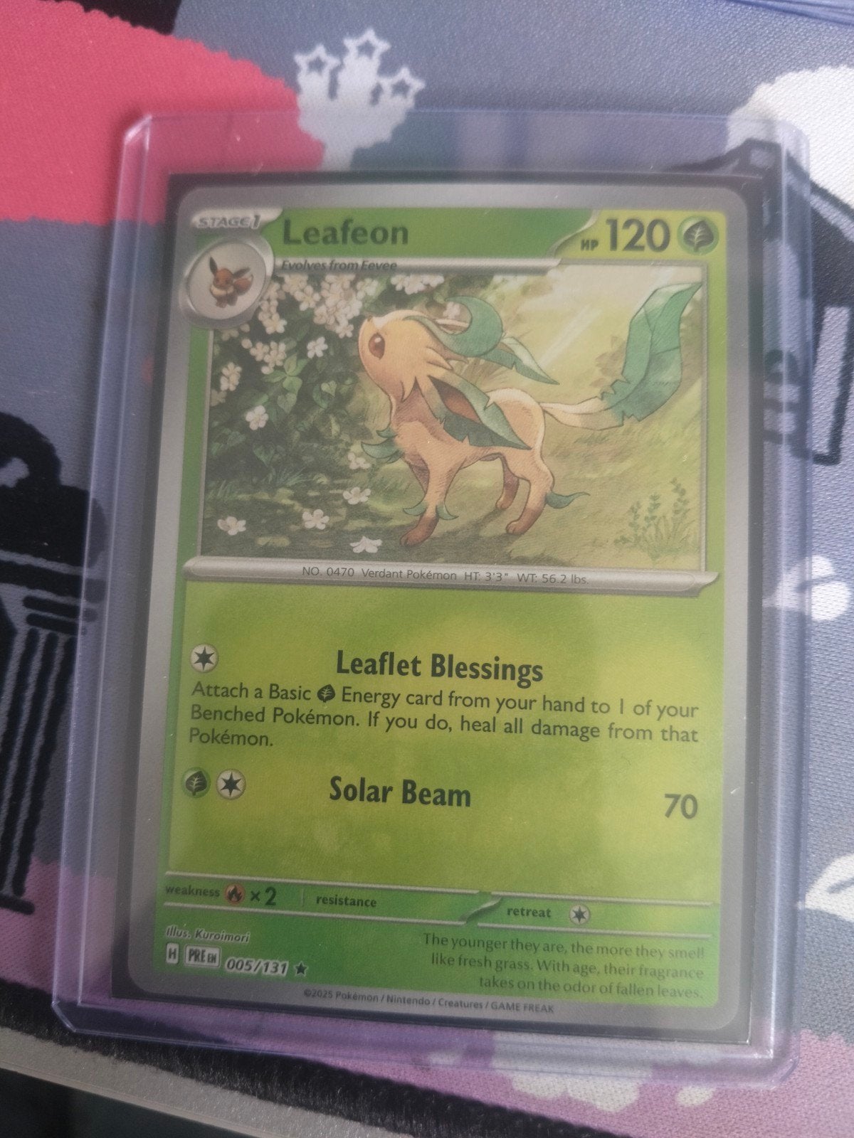 Leafeon masterball, Ophalen of Verzenden, Zo goed als nieuw, Losse kaart