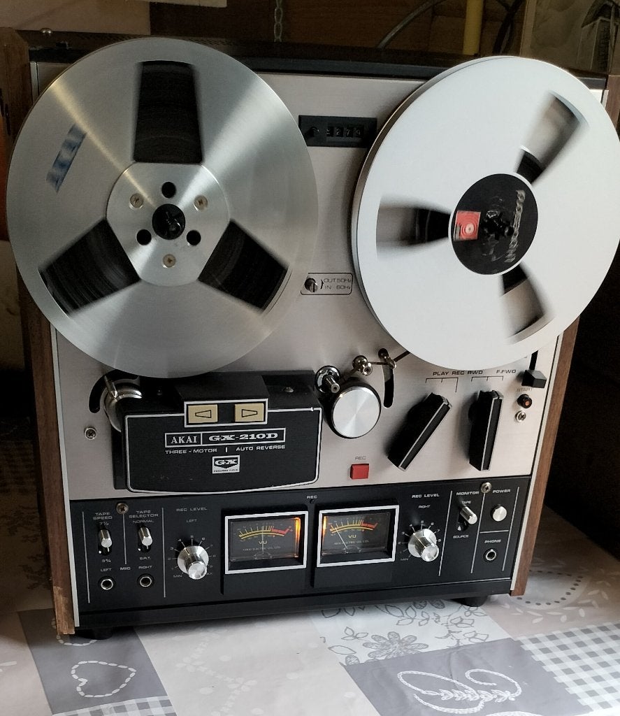 AKAI BANDRECORDER GX 210 D, Audio, Tv en Foto, Bandrecorders, Ophalen, Bandrecorder