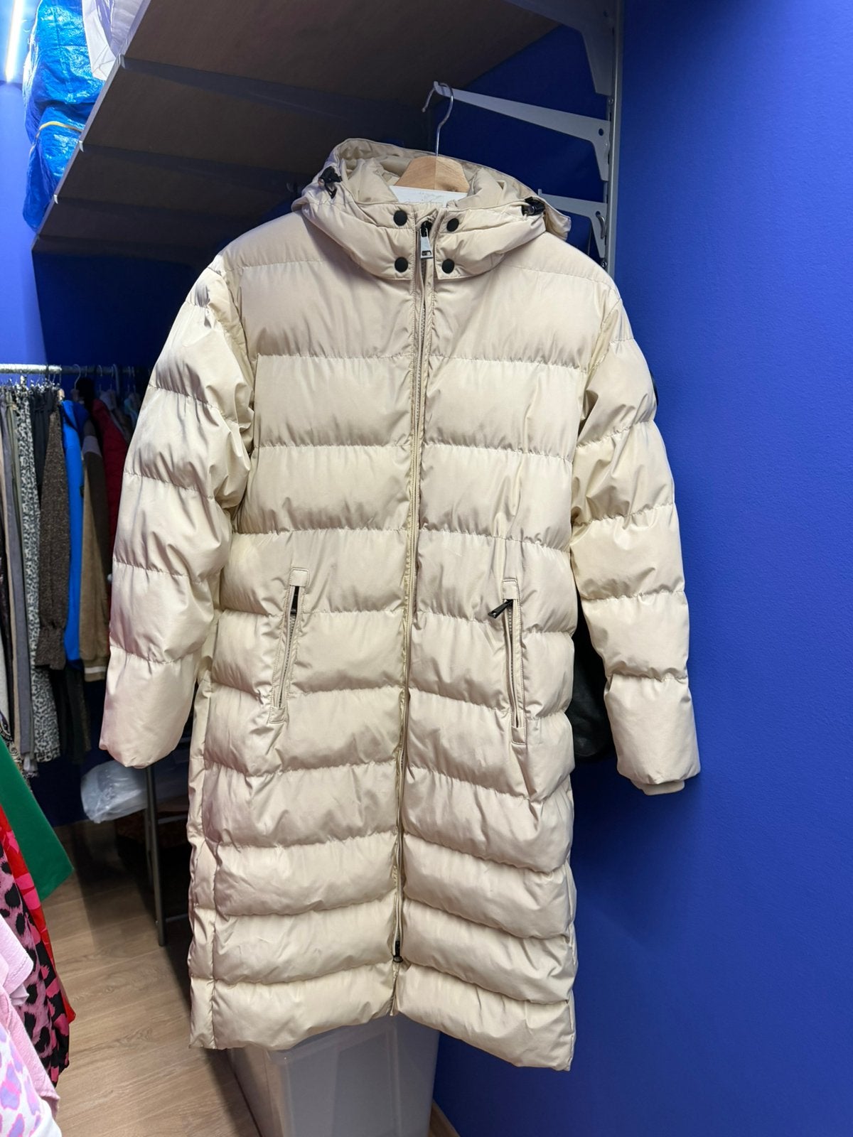 Airforce jas, maat L, Ophalen of Verzenden, Zo goed als nieuw, Maat 42/44 (L), Beige