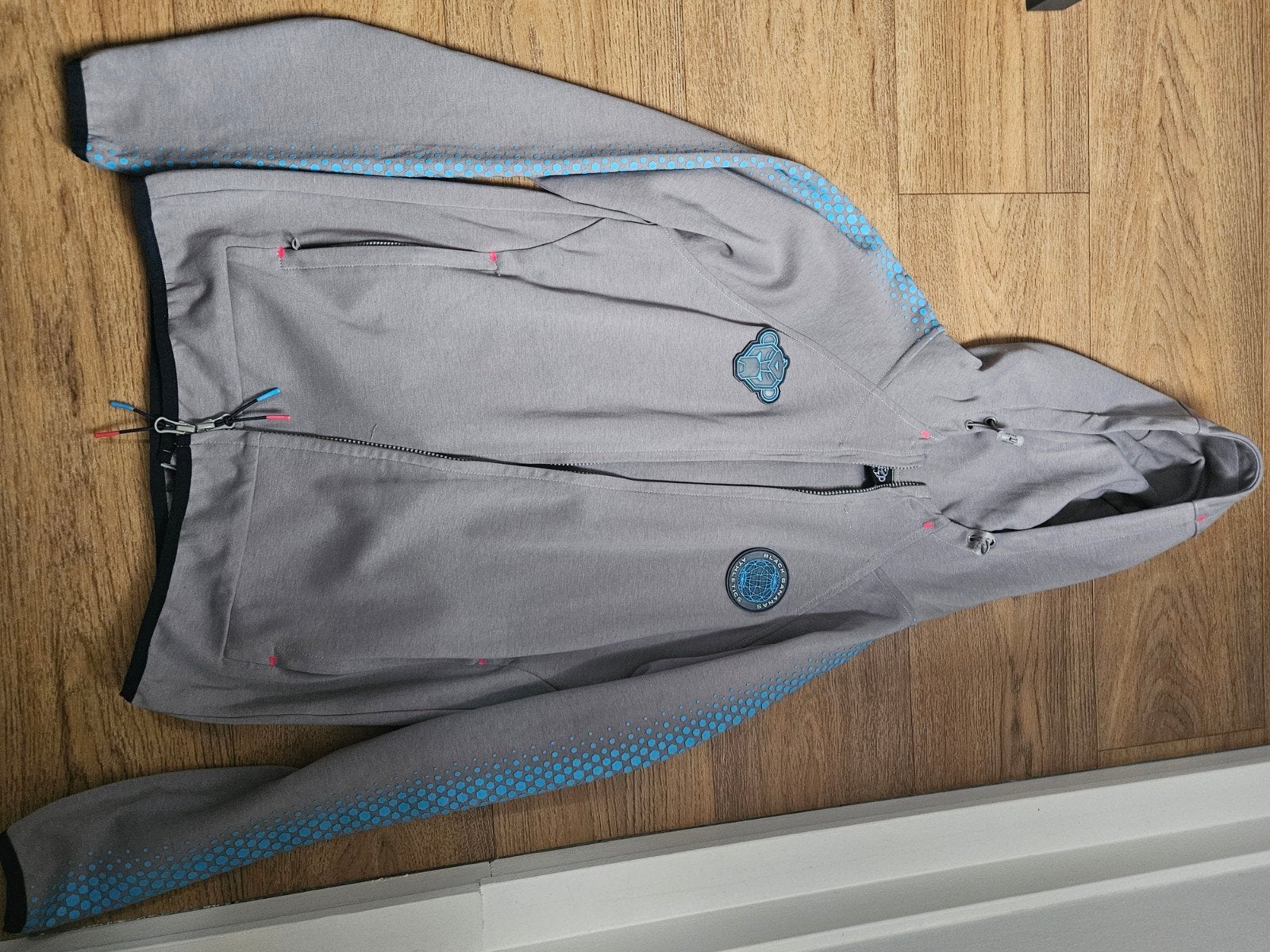 Joggingpak Black Bananas: vest (M) en korte broek (L), Nieuw, Ophalen of Verzenden, Black Bananas, Grijs
