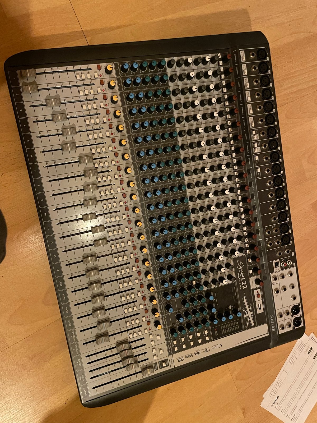 Soundcraft Signature 22 MTK Mengpaneel, Ophalen of Verzenden, Zo goed als nieuw, 20 kanalen of meer, Microfooningang