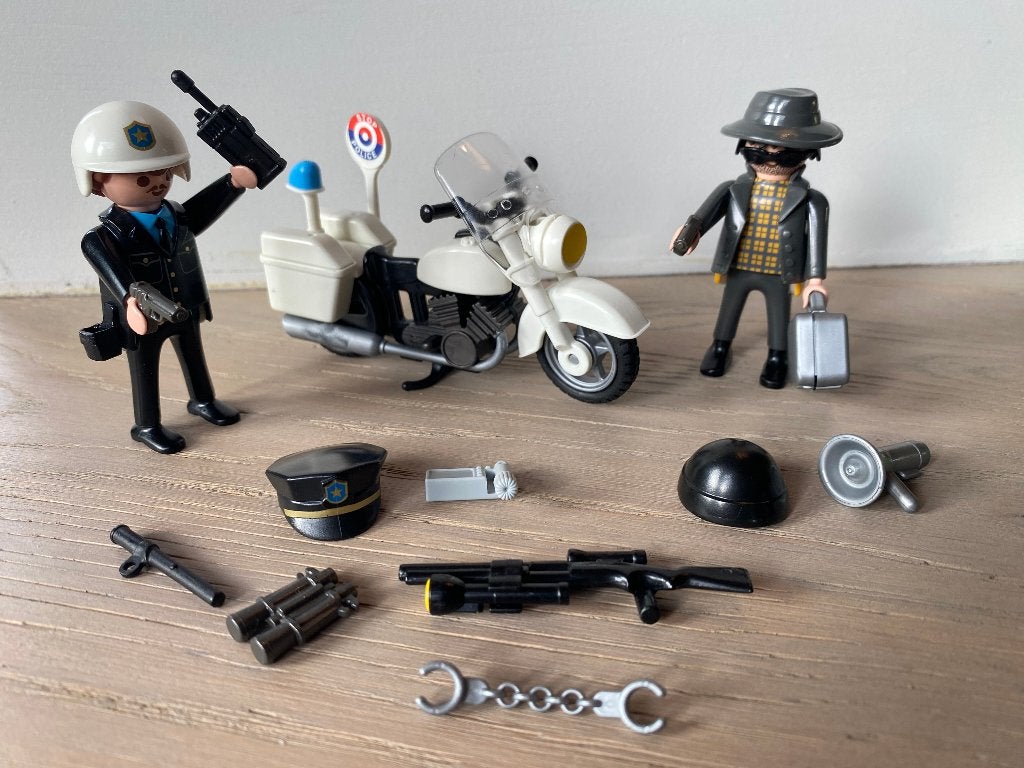 Playmobil 5891 - Politie starterset, Complete set, Ophalen of Verzenden, Zo goed als nieuw, City action