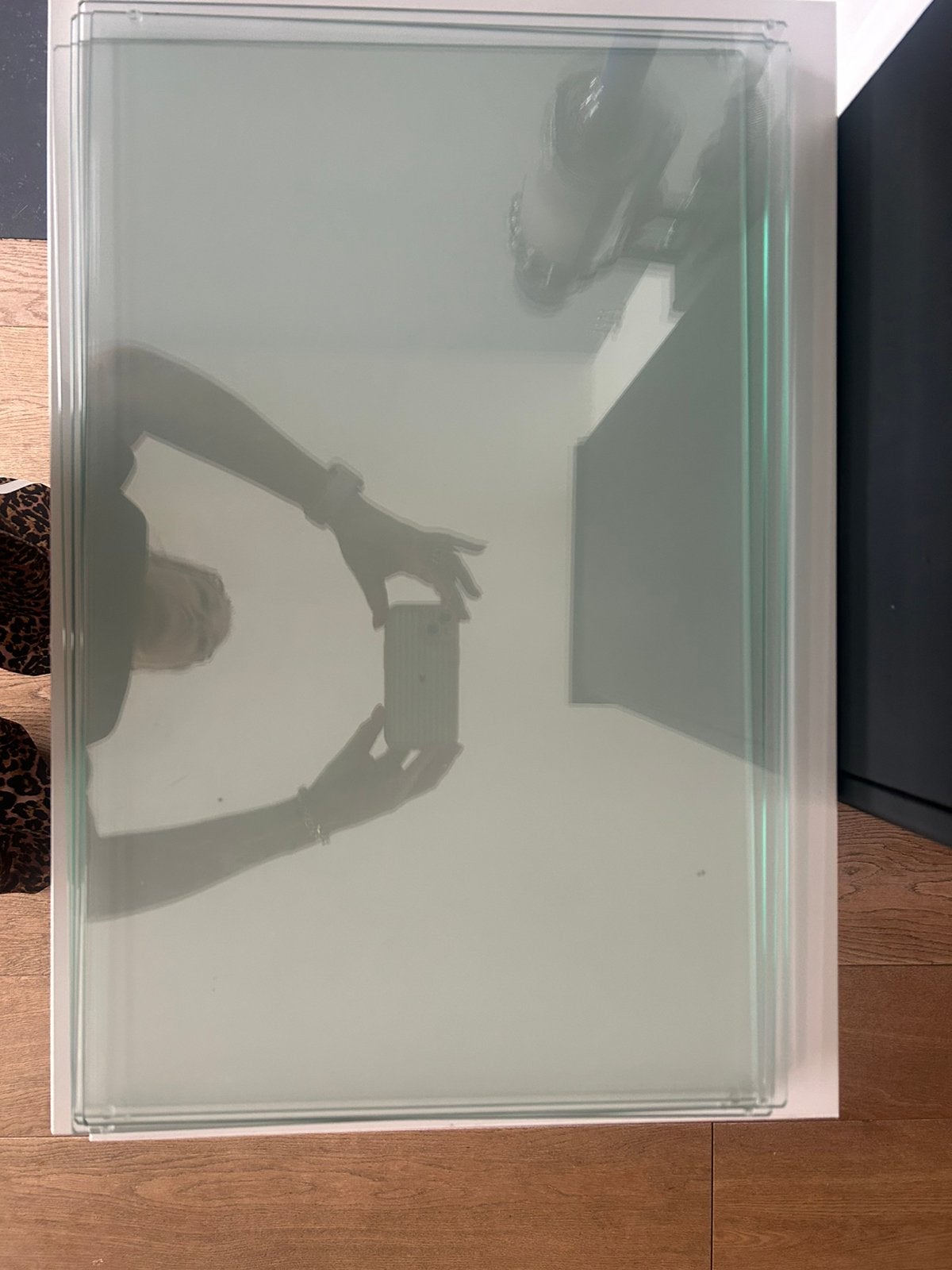 4 x Ikea Besta glasplaat, Huis en Inrichting, Kasten | Vitrinekasten, Ophalen, Zo goed als nieuw, 25 tot 50 cm, Minder dan 100 cm