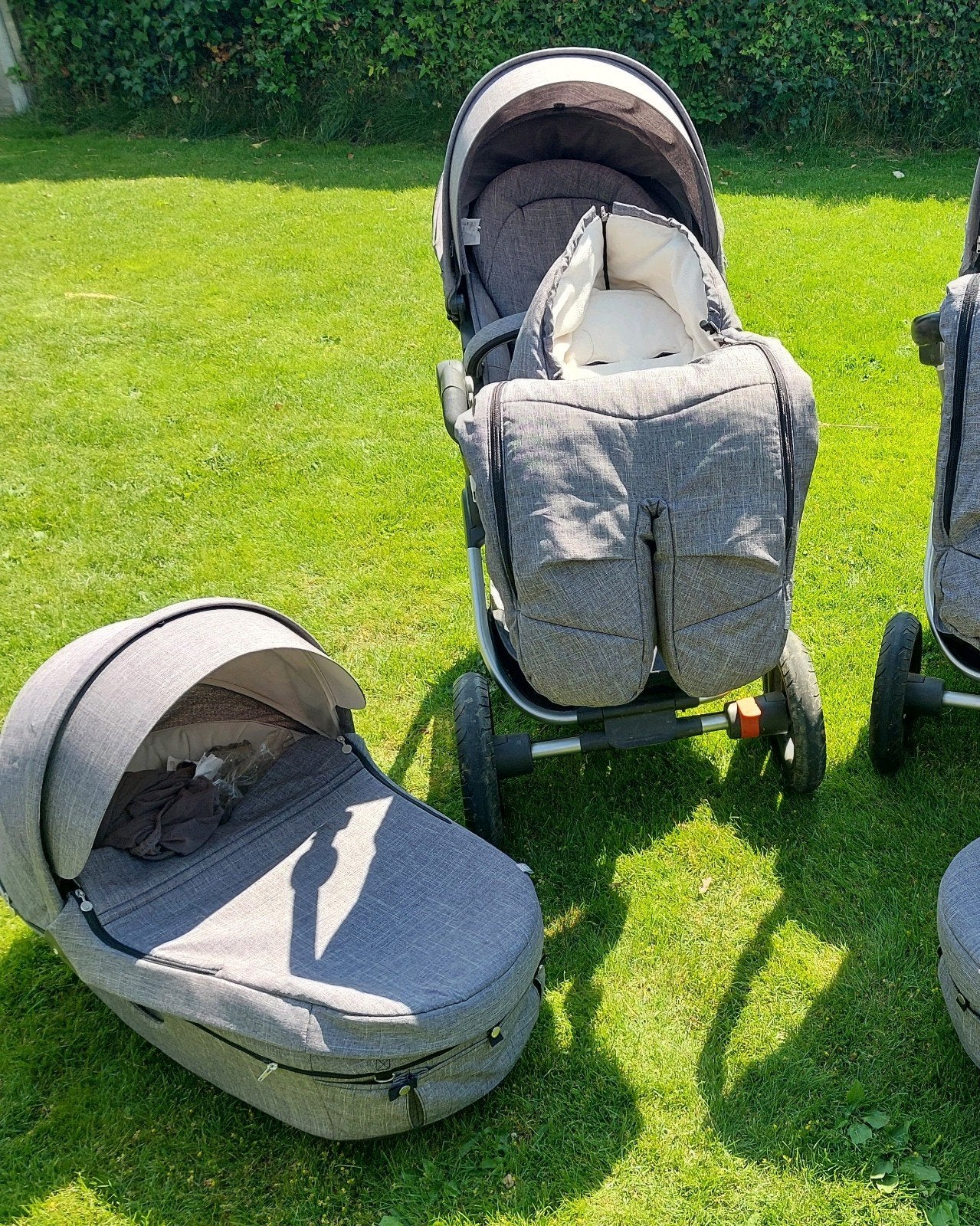 Stokke trailz, zeer compleet en netjes!, Ophalen, Zo goed als nieuw, Overige merken, Verstelbare duwstang