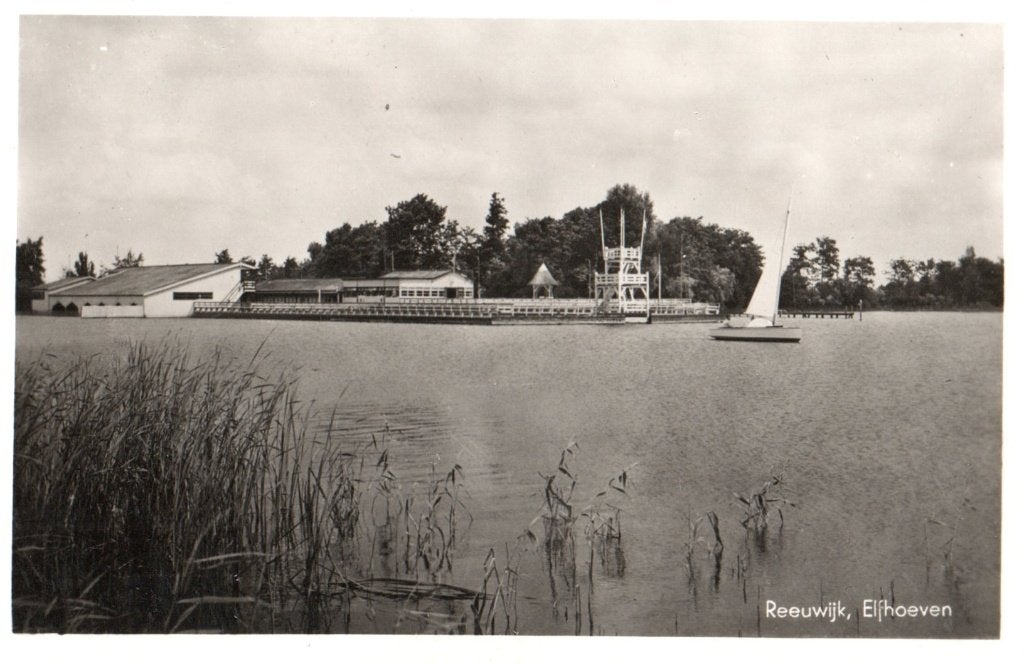Reeuwijk, Eijhoeven Watercentrum. 6732, Ophalen of Verzenden, 1940 tot 1960, Ongelopen, Zuid-Holland