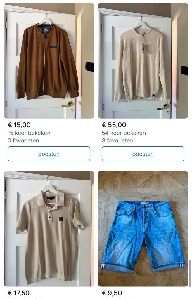 Herenkleding (nieuw en zgan): verschillende maten, Ophalen of Verzenden, Zo goed als nieuw