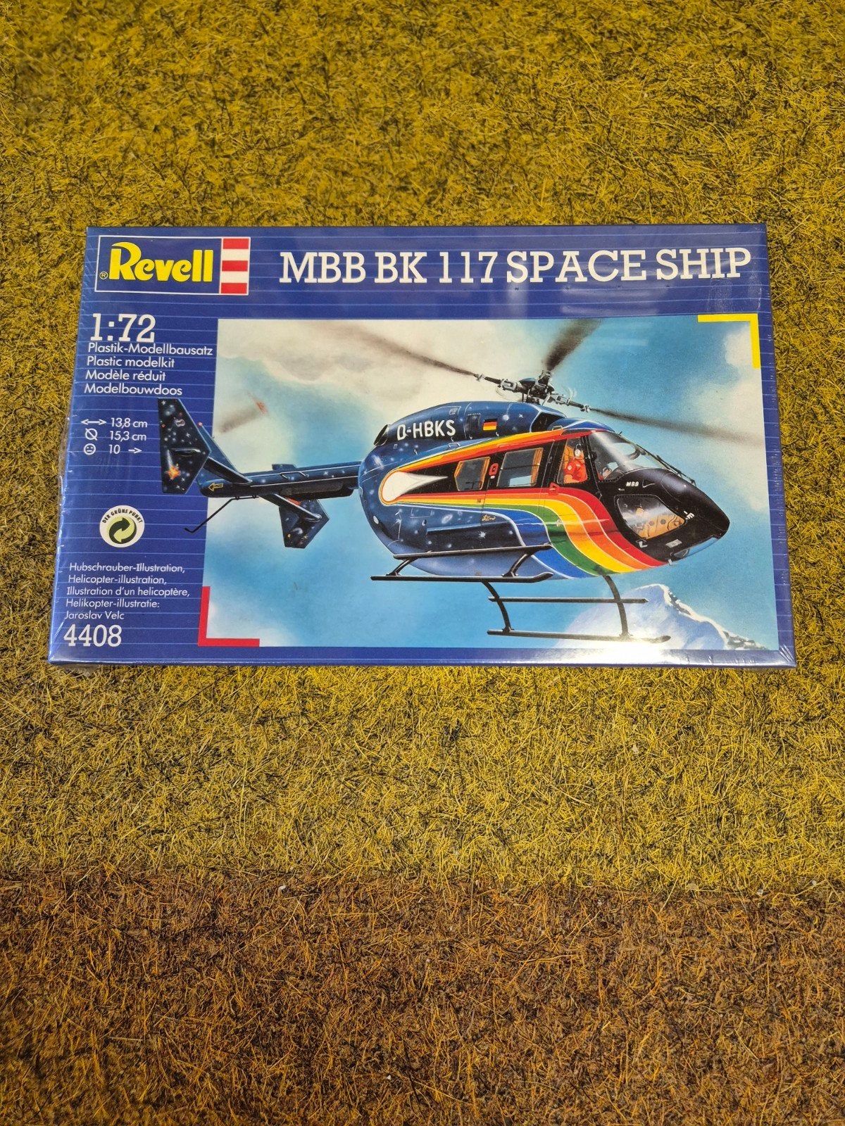 Revell 4408 MBB BK 117 SPACE SHIP, Hobby en Vrije tijd, Modelbouw | Vliegtuigen en Helikopters, 1:72 tot 1:144, Nieuw, Ophalen of Verzenden