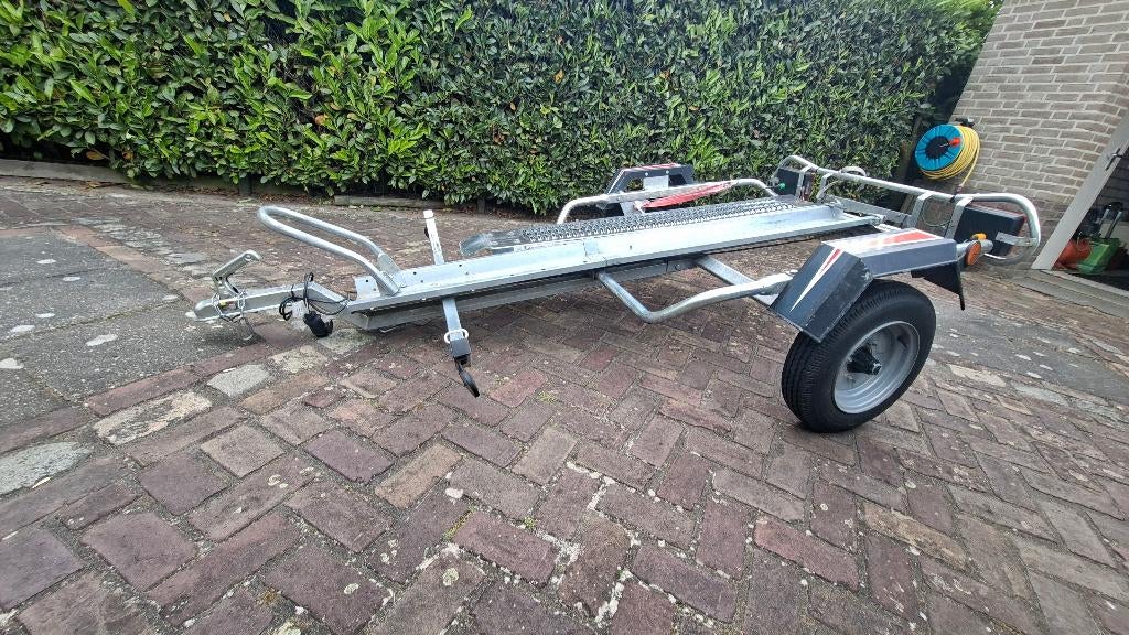 Degelijke Erdé PM310 Motortrailer incl. oprijpl;aat, Ophalen, Zo goed als nieuw