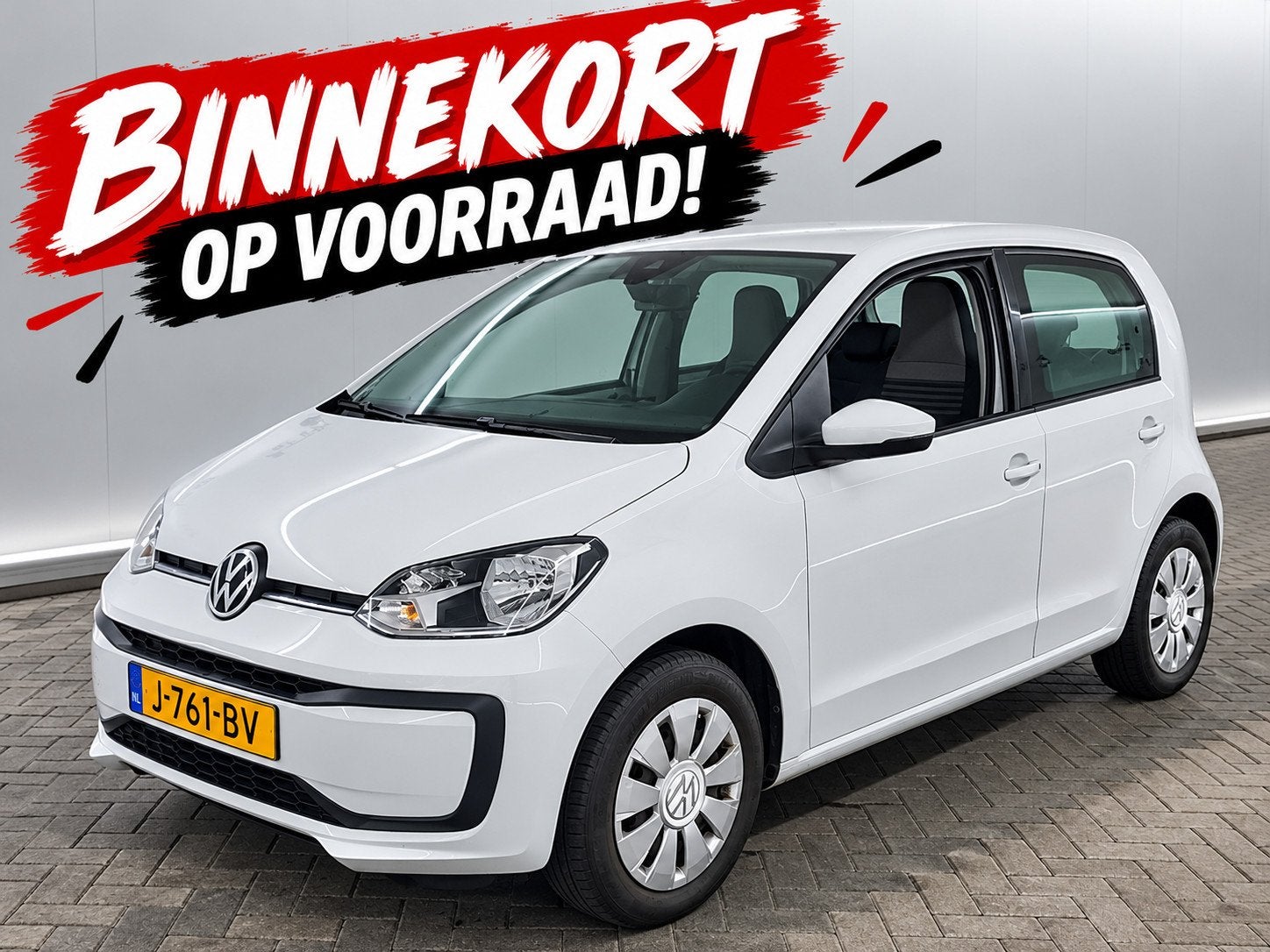 Volkswagen Up! Move Up! 1.0 BMT | Camera | Climate control |, Dealer onderhouden, Stof, Gebruikt, Origineel Nederlands