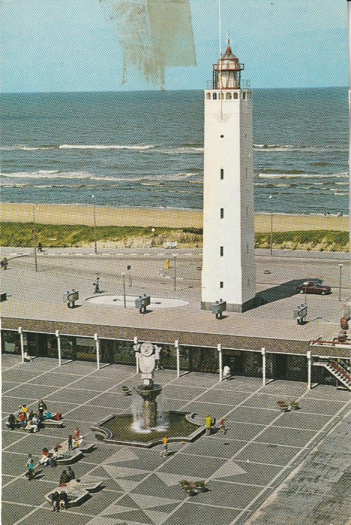 Noordwijk aan zee Vuurtorenplein 1978, Ophalen of Verzenden, 1960 tot 1980, Gelopen, Zuid-Holland
