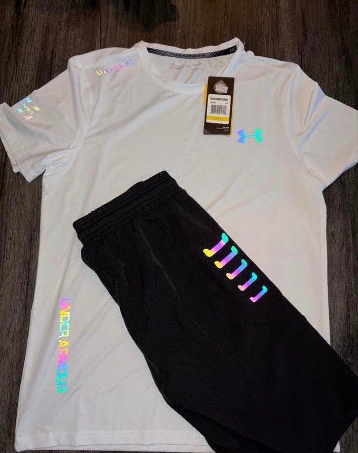 Under Armour Sportset met Reflecterende Details - Z.G.A.N., Meerkleurig, Maat 56/58 (XL), Ophalen of Verzenden, Zo goed als nieuw