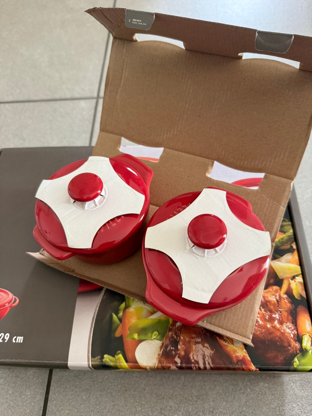 Zwilling Mini Cocottes Set van 2 Nieuw in doos Rood, Ophalen of Verzenden, Nieuw