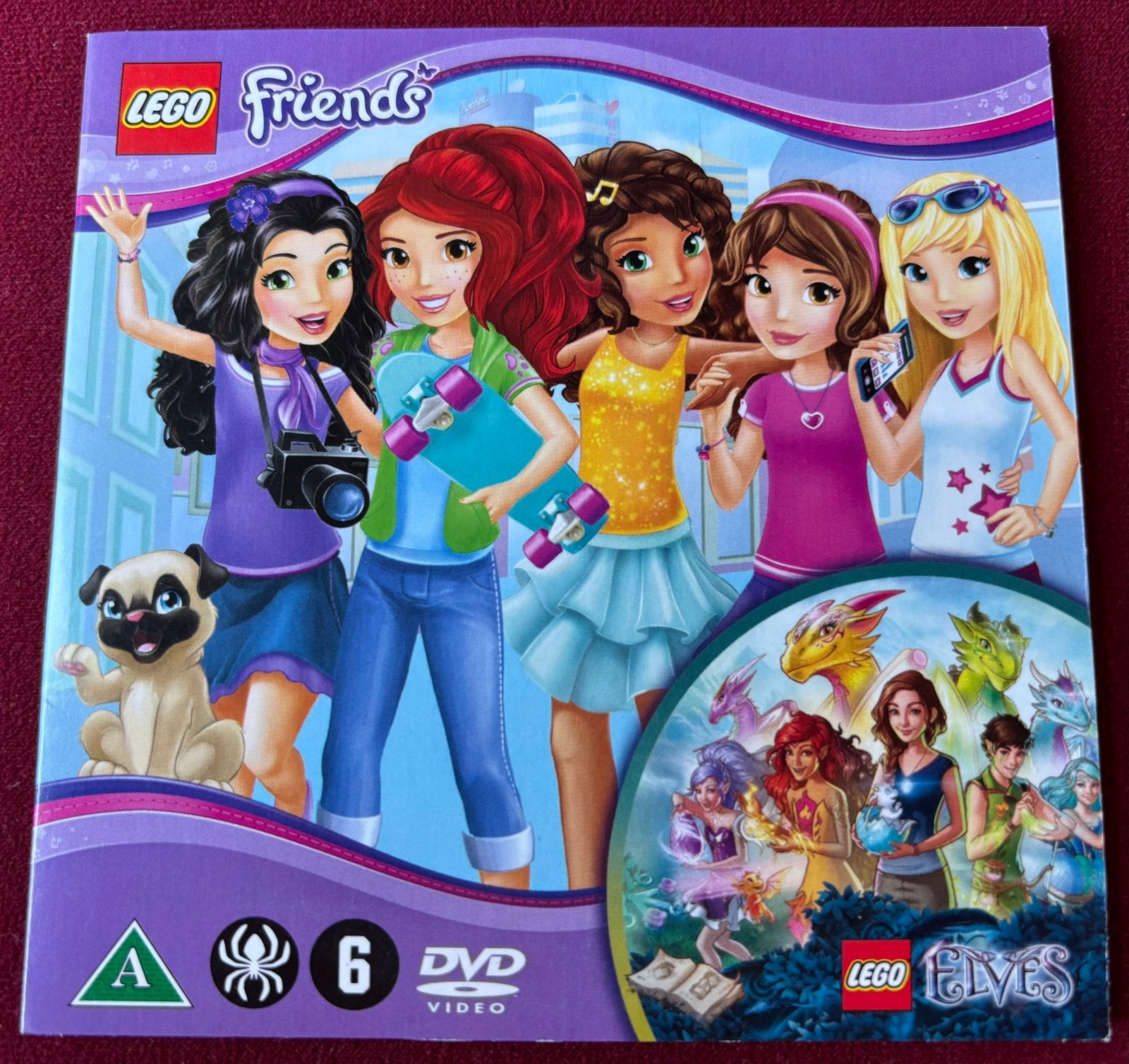 Lego Elves Friends - dvd voor kinderen vanaf 6 jaar, Overige typen, Ophalen of Verzenden, Zo goed als nieuw, Vanaf 6 jaar