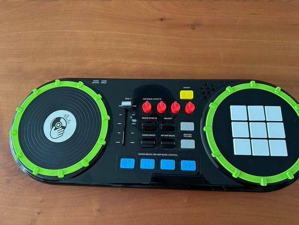 Kinder DJ-set met licht en geluid, Ophalen of Verzenden, Zo goed als nieuw, Dj-set, Overige merken