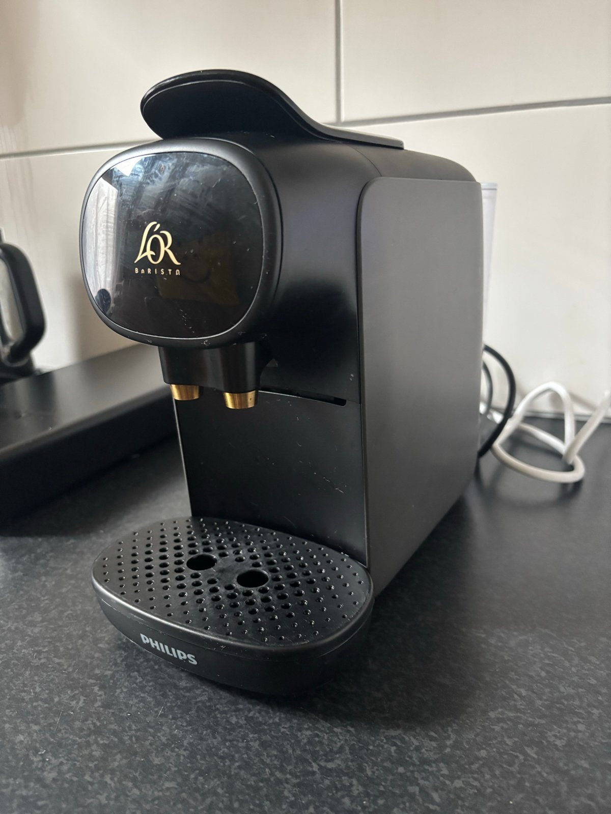 Philips L'OR Barista Koffiemachine met Capsulehouder, Ophalen, Koffiemachine, Zo goed als nieuw, 1 kopje