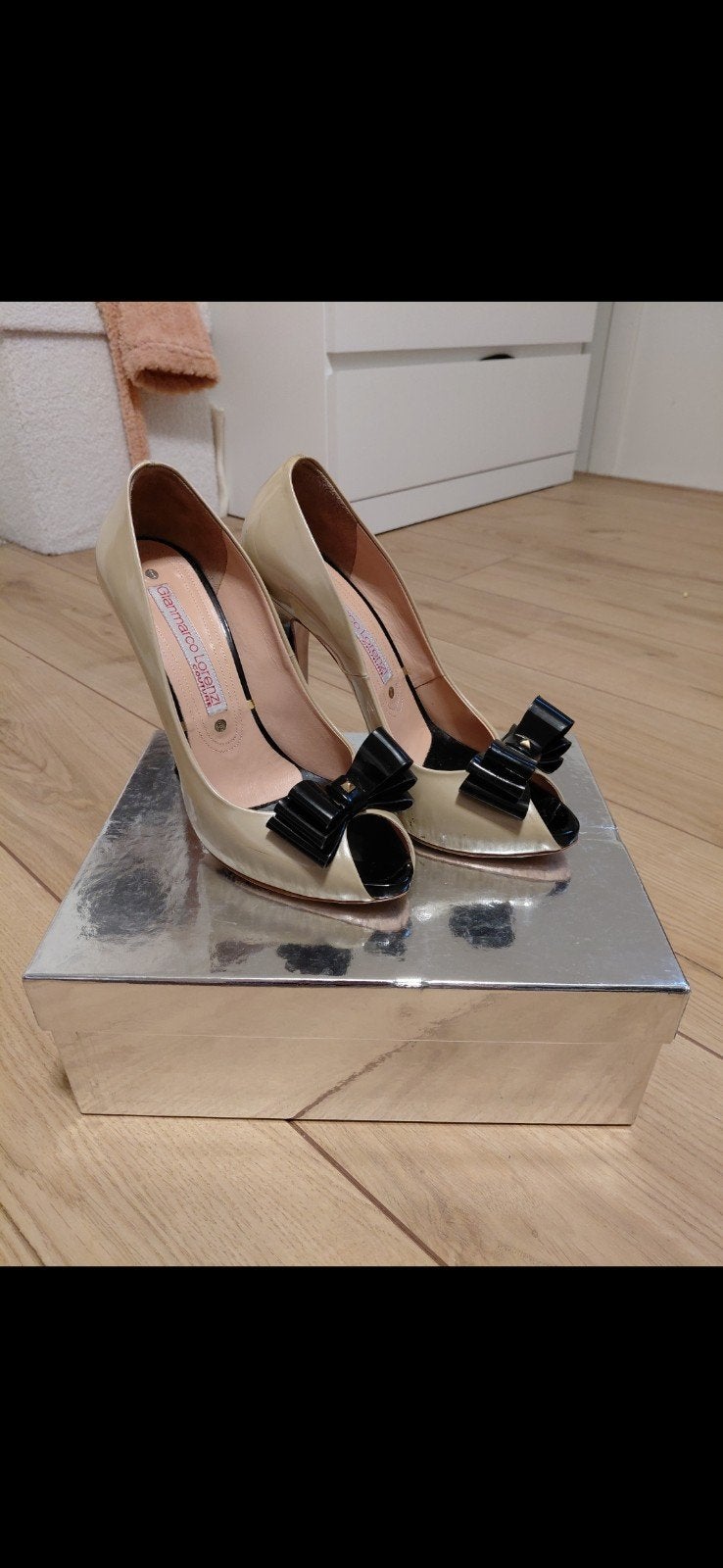 Gianmarco Lorenzi Couture Pumps - Maat 39, Pumps, Beige, Ophalen of Verzenden, Gianmarco Lorenzi