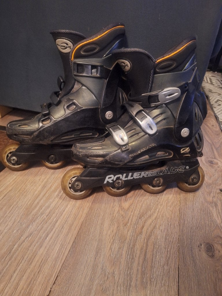 Stevige Rollerblade inline skeelers met vering, maat 44, Overige merken, Verstelbaar, Dames, Ophalen of Verzenden