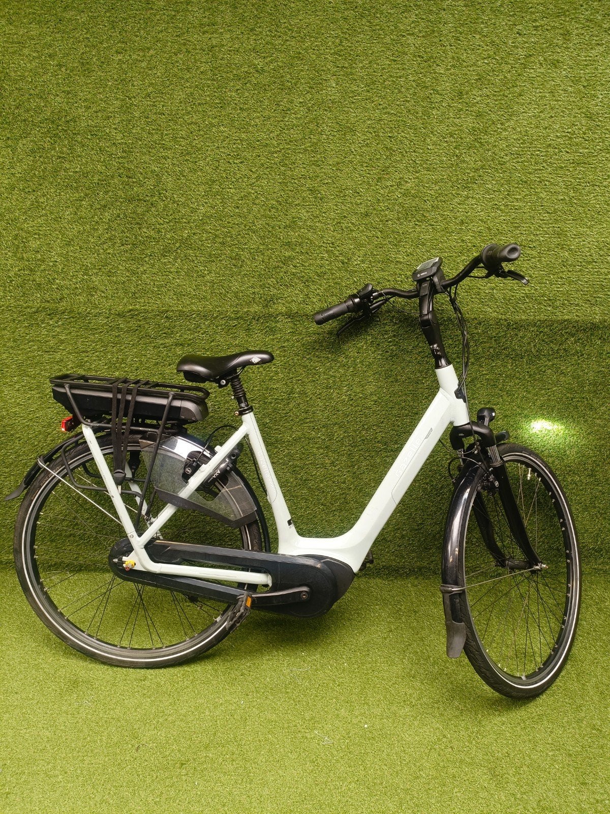 Gazelle orange C7 damesfiets E bike, Fietsen en Brommers, Elektrische fietsen, Zo goed als nieuw, Gazelle, 59 cm of meer, Ophalen