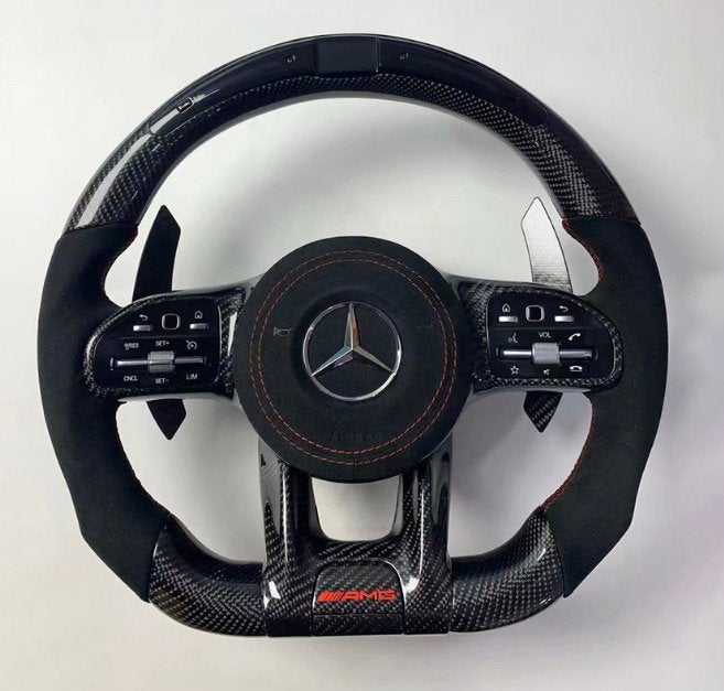 Geef jouw Mercedes een exclusieve upgrade: stuur op maat., Auto-onderdelen, Besturing, Verzenden, Mercedes-Benz, 7821ce, Info@hemelstudio.com