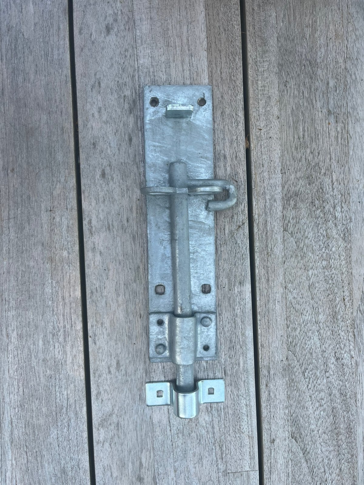 Metalen schuifslot, Doe-het-zelf en Verbouw, Hang- en Sluitwerk, Ophalen, Nieuw, IJzer, Schuif of Grendel