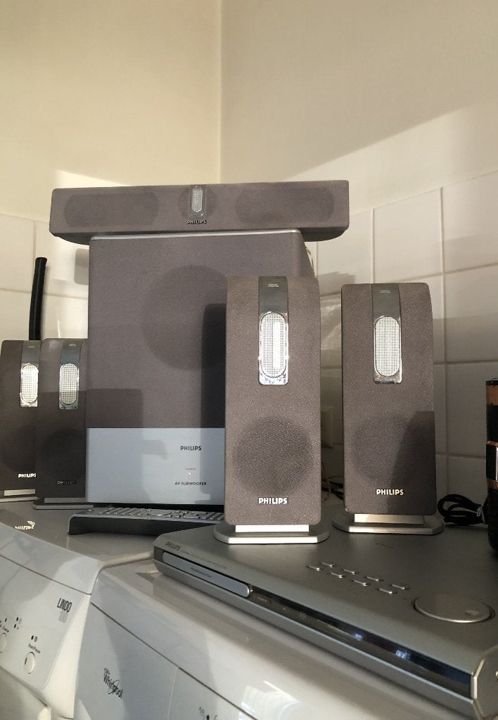 Compleet: Philips stereo set compleet., Ophalen, Gebruikt, Overige merken