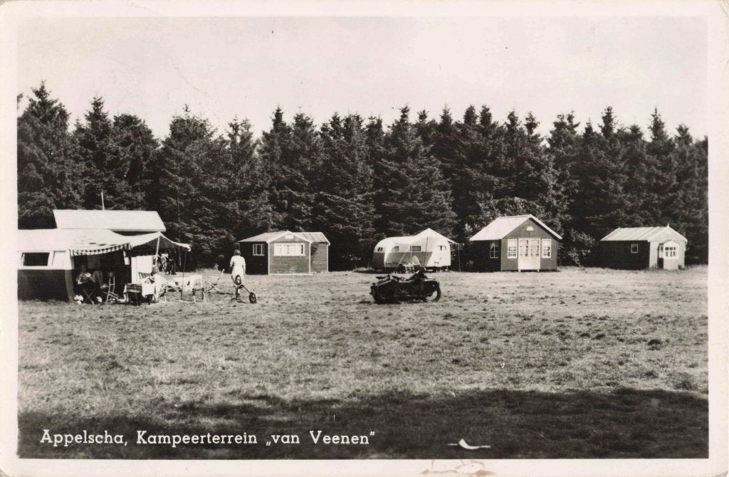 Appelscha Kampeerterrein van Veenen L3022, Ophalen, 1940 tot 1960, Gelopen, Friesland
