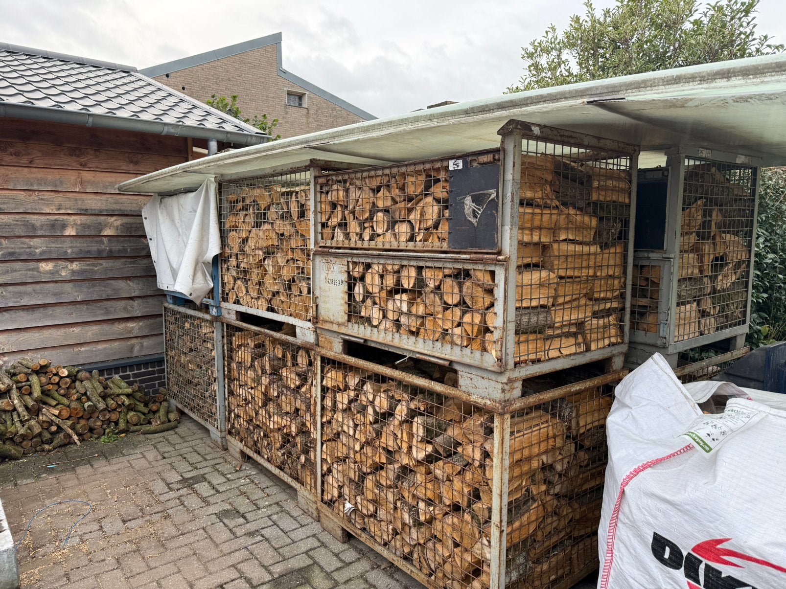 Haardhout/kachelhout eiken, Minder dan 3 m³, Ophalen