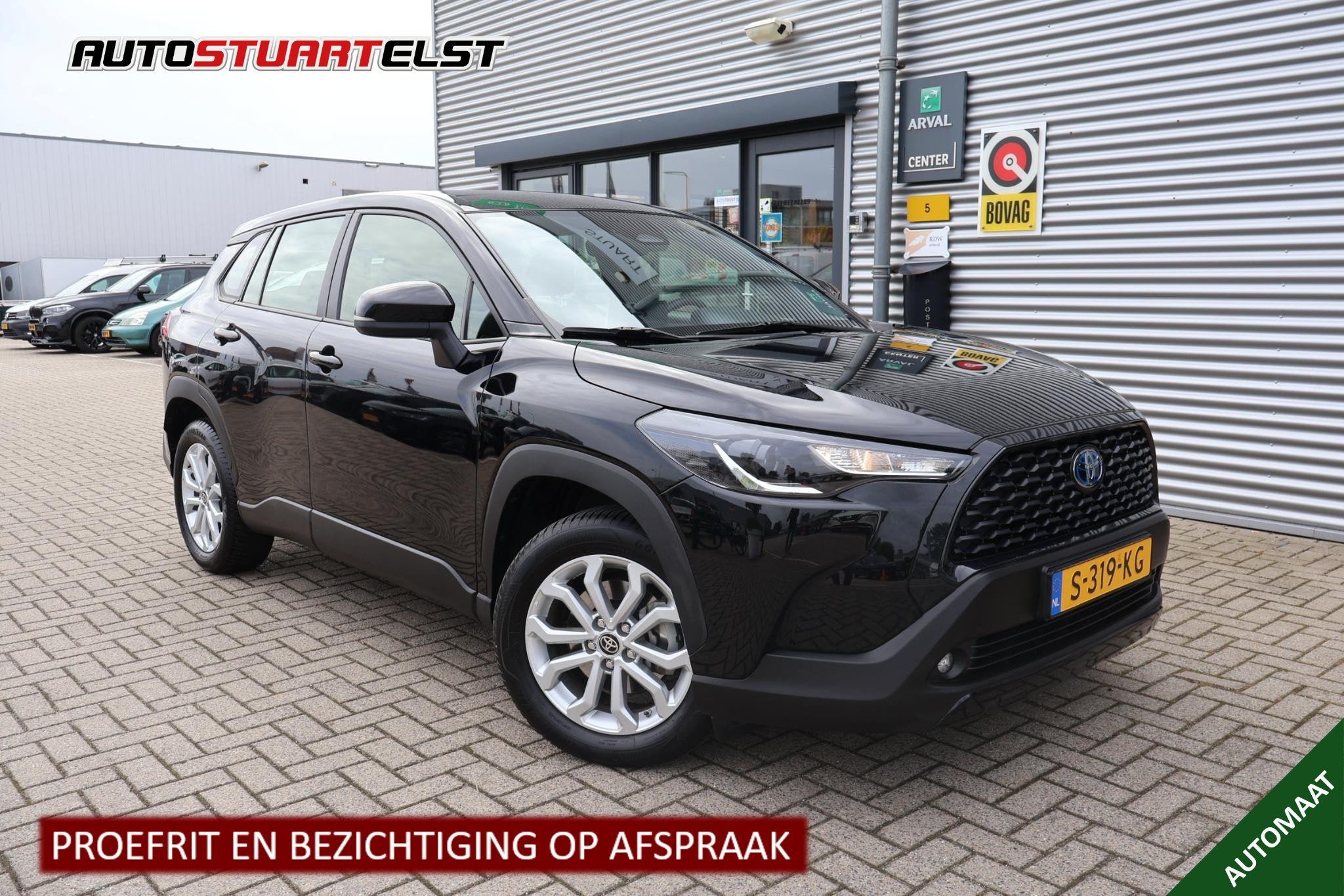 Toyota Corolla Cross 2.0 High Power Hybrid Active 1e Eigenaa, Dealer onderhouden, Stof, Gebruikt, 4 cilinders