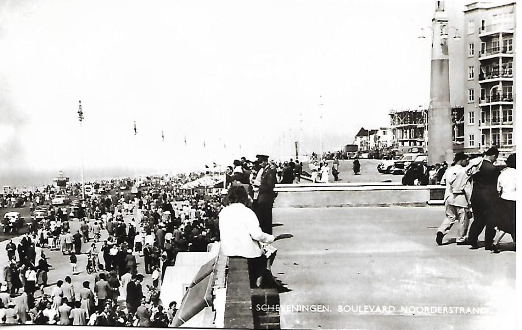 Scheveningen- -Boulevard Noorderstrand., Verzenden, 1960 tot 1980, Ongelopen, Zuid-Holland