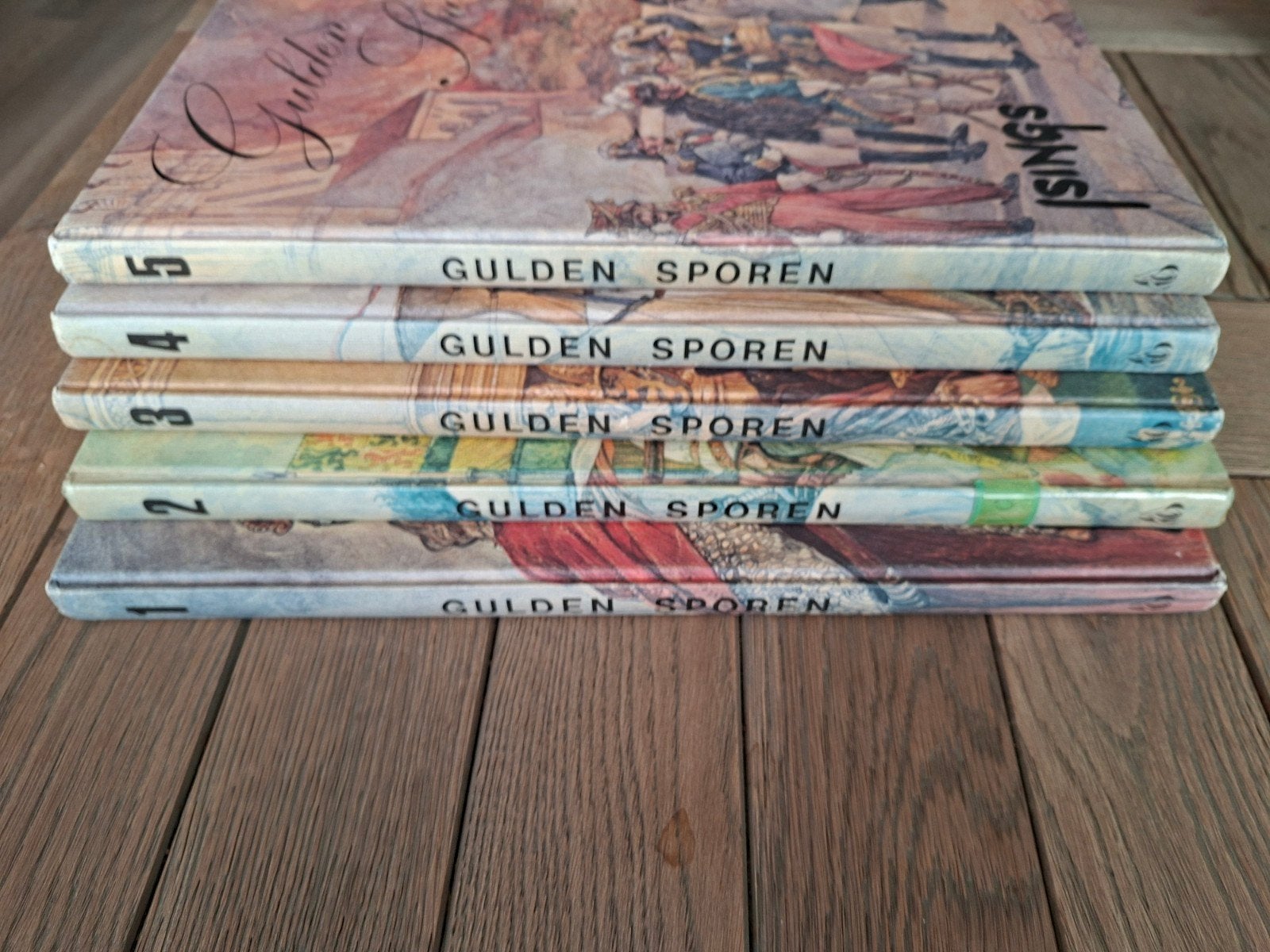 Gulden Sporen - J.H.isings-  1975 (5 delen), Boeken, Ophalen of Verzenden, Gelezen