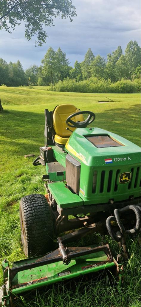 John Deere 2653A Kooimaaier Diesel - Goed Werkend, Kooimesmaaier, Ophalen of Verzenden, Gebruikt, Benzine-grasmaaier