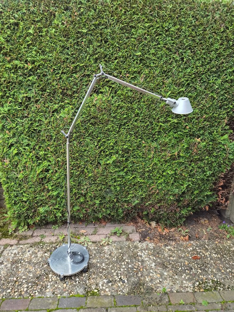 Artemide Tolomeo Terra Vloerlamp, Ophalen, E27 (groot), Zo goed als nieuw, Metaal