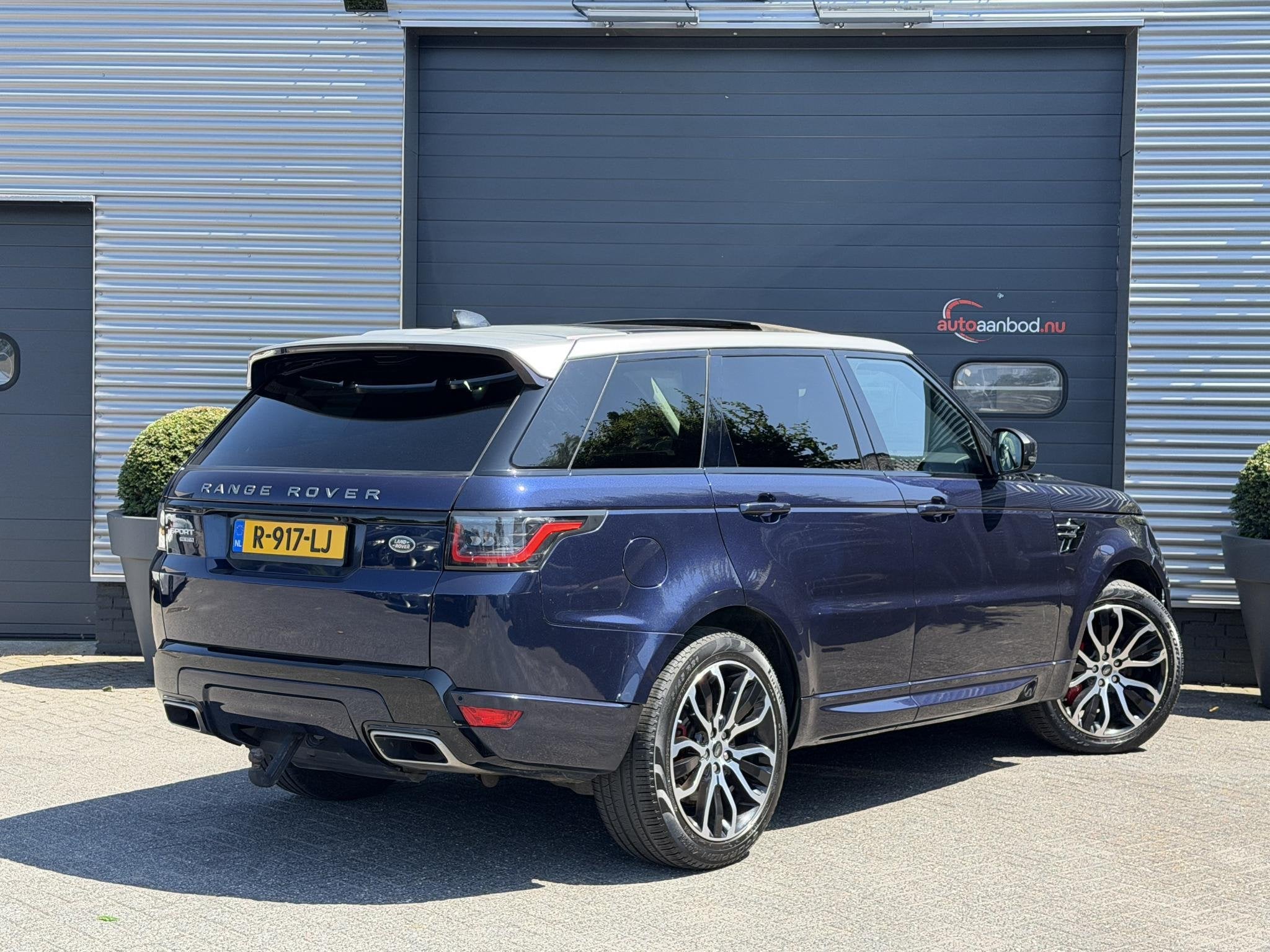 Land Rover Range Rover Sport 4.4 SDV8 HSE Dynamic | Panorama, Automaat, 313 €/maand, Gebruikt, Blauw