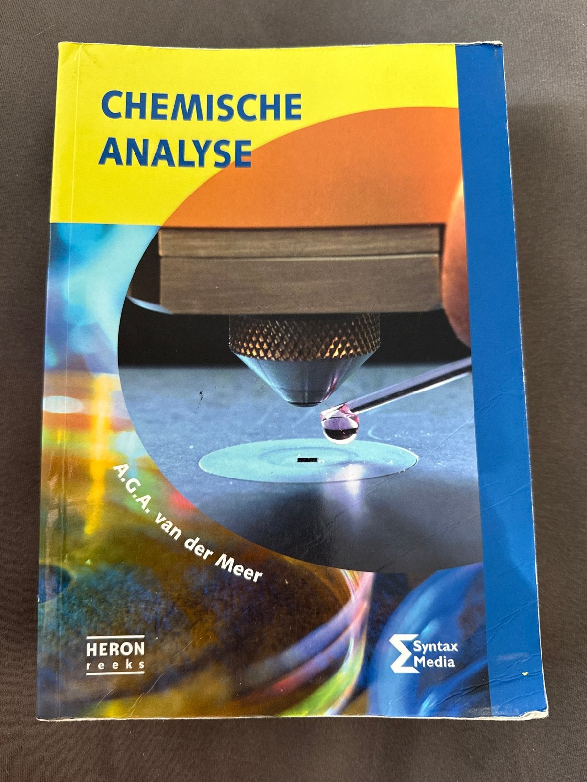 Chemische Analyse - A.G.A. van der Meer, Ophalen of Verzenden, Beta, Gelezen, HBO