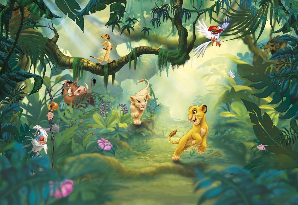 Lion King behang fotobehang Leeuwenkoning Gratis verzending, Verzenden, Nieuw