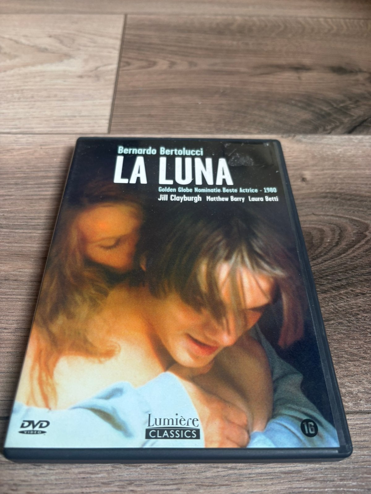 La Luna van Bernardo Bertolucci, Cd's en Dvd's, Alle leeftijden, Ophalen of Verzenden, Zo goed als nieuw, Frankrijk