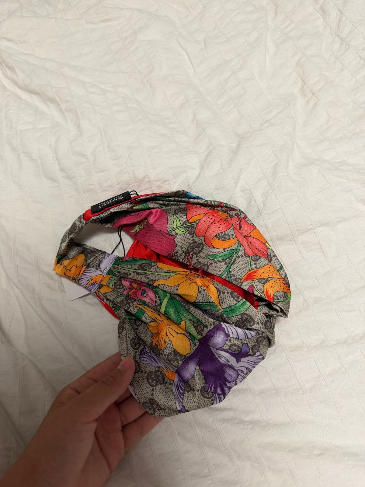 Gucci Bloemen Hoofdband - Nieuw met label, Kleding | Dames, Ophalen of Verzenden, Nieuw